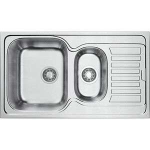 Кухонная мойка Omoikiri Kashiogawa 86-2 IN нержавеющая сталь (4993454)