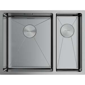 Кухонная мойка Omoikiri Taki 58-2-U/IF IN-L нержавеющая сталь (4993768)