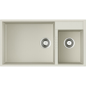Кухонная мойка Omoikiri Tedori 85-2-U PL платина (4993947)