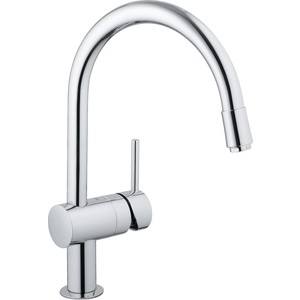 Смеситель для кухни Grohe Minta с выдвижным изливом (32918000)