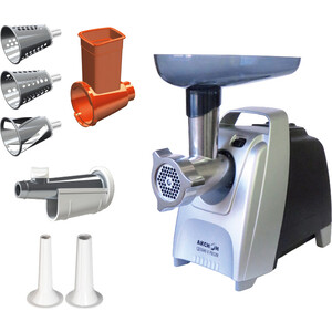 Мясорубка Аксион М 61.02 черный/серебристый