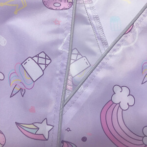 Кресло бескаркасное Mypuff груша, Волшебный единорог, размер XL- Компакт, оксфорд