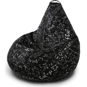 Кресло бескаркасное Mypuff груша, Арифметика, размер XXXXL- Комфорт, мебельный хлопок