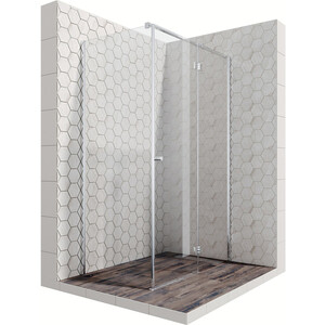 Душевой уголок Ambassador Diamond 120x80 правый, прозрачный, хром (12011104R)