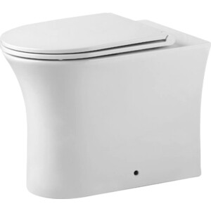 Унитаз приставной безободковый Agger с микролифтом (AT01200)