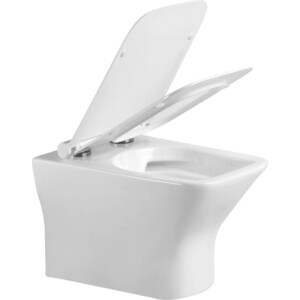 Унитаз подвесной безободковый Agger с микролифтом (AT02100)