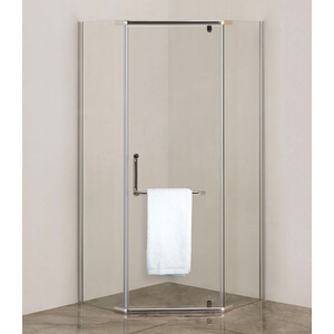 Душевой уголок Agger A03 90x90 прозрачное стекло, профиль хром (A03-090TCR/G)