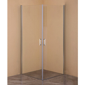 Душевой уголок Orange E04 90x90 прозрачный, хром (E04-090TCR)