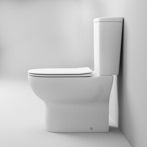 Унитаз-компакт Grossman с тонким сиденьем-микролифт, белый (GR-4448S)