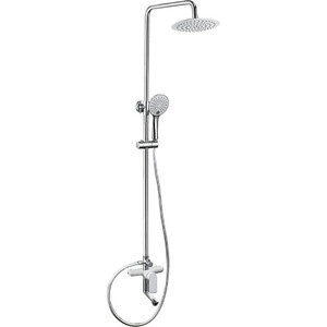 Душевая система Aquanet AF520-72-R-CW Arctic R 22 с изливом (243325)