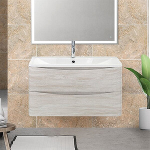 Тумба под раковину BelBagno Acqua 100 Rovere Vintage Bianco (ACQUA-1000-2C-SO-RVB)