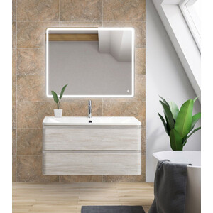 Тумба под раковину BelBagno Albano 100 Rovere Vintage Bianco (ALBANO-1000-2C-SO-RVB)