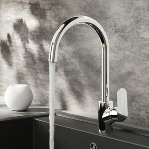 Смеситель для кухни Am.Pm Like с подключением фильтра, хром (F8007700)