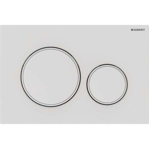 Кнопка смыва Geberit Sigma 20 белая матовый (115.882.01.1)