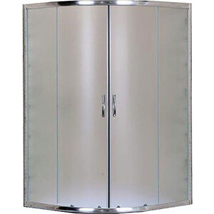 Душевой уголок Aquanet 90х90х160 под высокий поддон, матовый, хром (SE-900Q-Short)