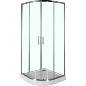 Душевой уголок Aquanet Alfa 100x100 прозрачный, хром (NAA2142)