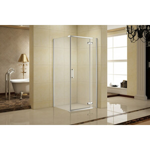 Душевой уголок Aquanet Logic 90x90 с поддоном, прозрачный, хром (AE32-S-90x90U-CT, НХ108)