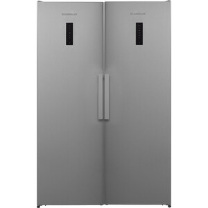 Холодильник Scandilux SBS711EZ12X
