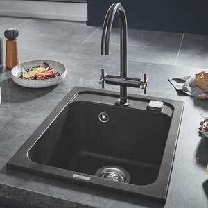 Кухонная мойка Grohe K700 черный гранит (31650AP0)