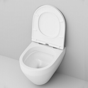 Комплект унитаза Am.Pm Spirit 2.0 FlashClean безободковый, с сиденьем микролифт, инсталляцией, клавиша смыва хром ( IS49051.701700)