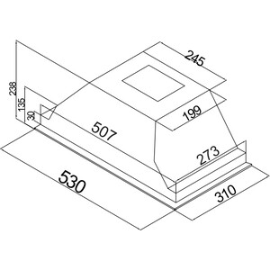 Вытяжка встраиваемая Beko HNU51311S