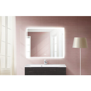 Зеркало BelBagno Spc-Grt 100х80 с подсветкой, сенсор, подогрев (SPC-GRT-1000-800-LED-TCH-WARM)