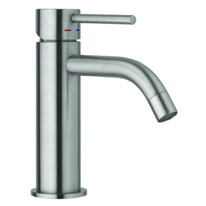 Смеситель для раковины Paffoni Light сталь (8020913516056)