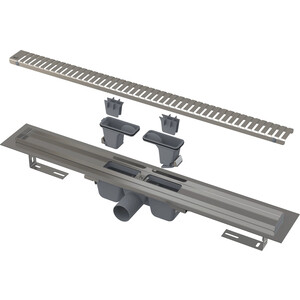 Душевой лоток AlcaPlast Line с перфорированной решеткой (APZ1SMART-LINE-650)