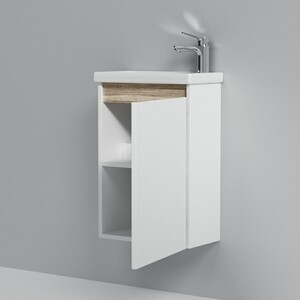 Тумба под раковину Am.Pm X-Joy 45 подвесная, белый глянец (M85AFHX0451WG)