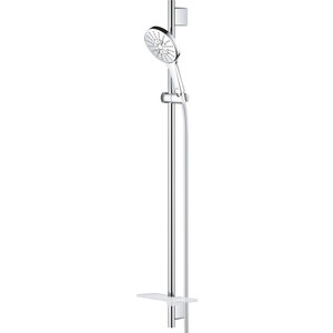 Душевой гарнитур Grohe Rainshower SmartActive с полочкой, 90 см, хром (26548000)