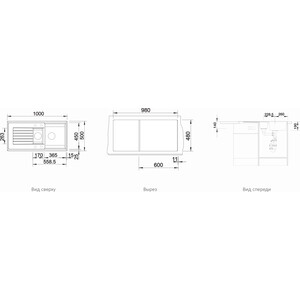 Кухонная мойка Blanco Zia черный (526021)
