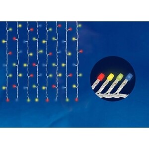 Гирлянда светодиодная Uniel занавес 220V разноцветный ULD-C1515-160DTA Multi IP20 UL-00005268 641₽