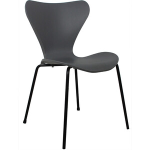 Стул Bradex Seven серый с черными ножками