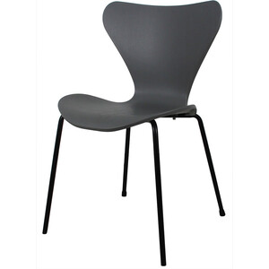 Стул Bradex Seven серый с черными ножками