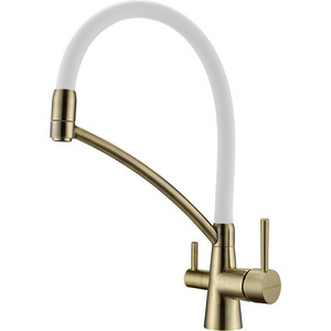 Paulmark Siegen с гибким изливом, бронза (Si213111-BRw)