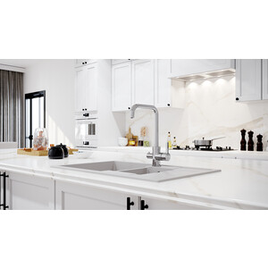 Смеситель для кухни Paulmark Logas хром (Lo213021-CR)