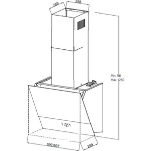 Вытяжка Jacky's JV WW683