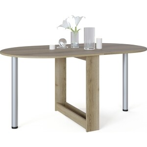 Стол раскладной СОКОЛ СП-12 дуб делано