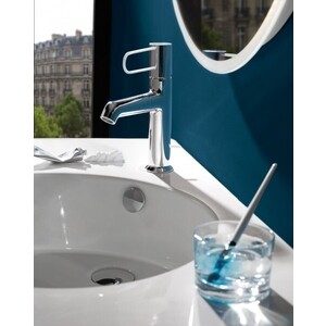 Смеситель для раковины Jacob Delafon Odeon Rive Gauche с донным клапаном, хром (E21028-CP-CP)