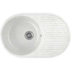 Кухонная мойка GreenStone GRS-18-331 белая
