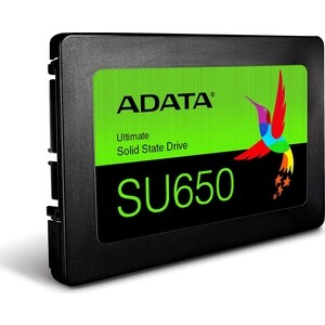 SSD накопитель ADATA 960GB Ultimate SU650, 2.5", SATA III, [R/W - 520/450 MB/s] 3D-NAND TLC
