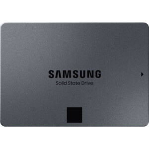 SSD накопитель Samsung 1TB 870 QVO, V-NAND, 2.5", SATA III, [R/W - 520/550 MB/s]
