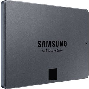 SSD накопитель Samsung 1TB 870 QVO, V-NAND, 2.5", SATA III, [R/W - 520/550 MB/s]