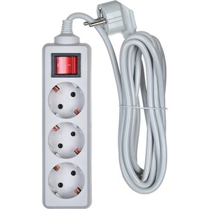 Сетевой фильтр Buro 300SL-3-G 3м (3 розетки) серый