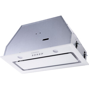 Вытяжка встраиваемая MAUNFELD TRAPEZE 601GG белый