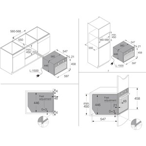 Электрический духовой шкаф Asko OCS8464S