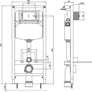 Инсталляция для унитаза Jacob Delafon (E24156-NF)