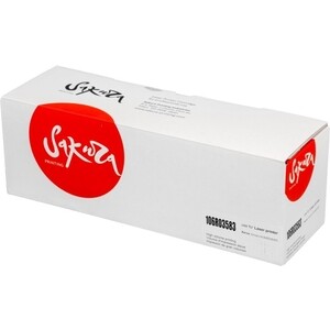 Картридж Sakura 106R03583 черный, 13900 к.