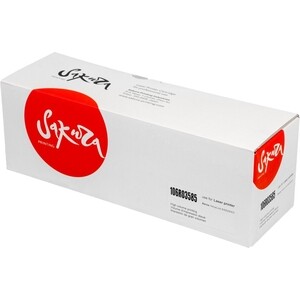 Картридж Sakura 106R03585 черный, 24600 к.
