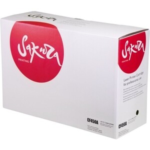 Картридж Sakura CF450A ( HP 655A) черный, 12500к.